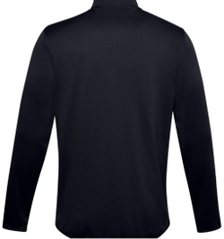 Мужская теннисная кофта Under Armour Men's Armour Fleece 1/2 Zip - черный