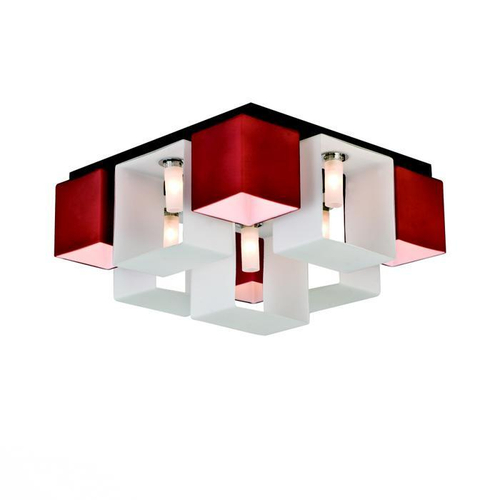 *SL536.562.09 Люстра потолочная ST-Luce Черный/Белый, Красный G9 9*40W