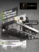 Полка для ванной и кухни прямая 2 штуки