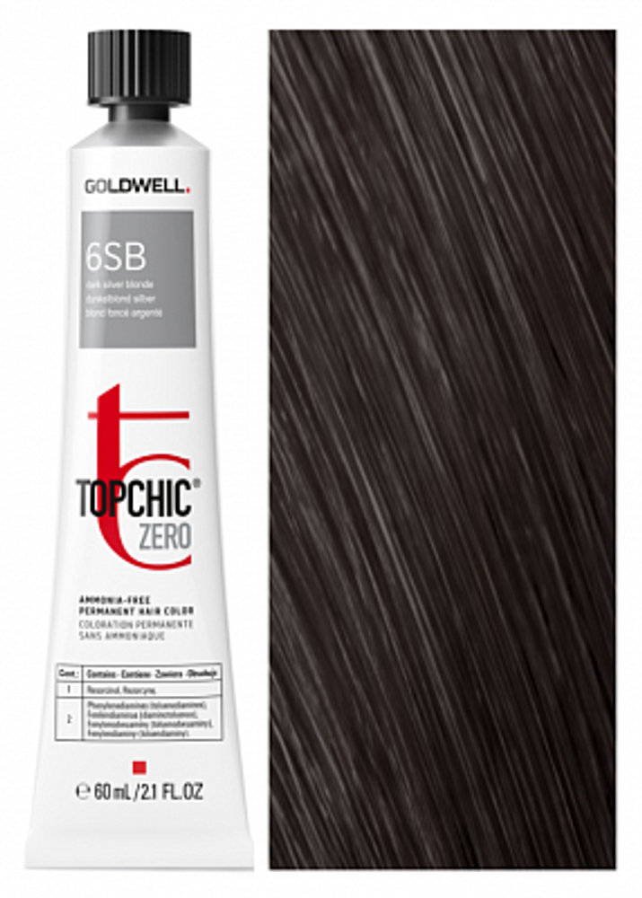 Goldwell Topchic Zero 6SB Натурально-пепельный 60 мл