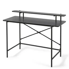 Письменный стол Galatia черный меламин