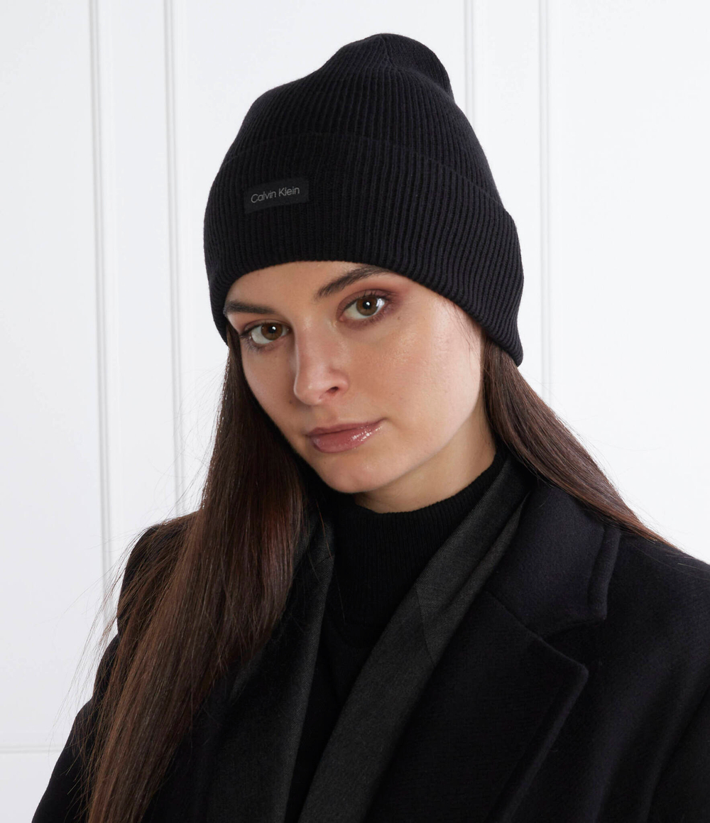 шапка essential Calvin Klein - черный(K60K608519)