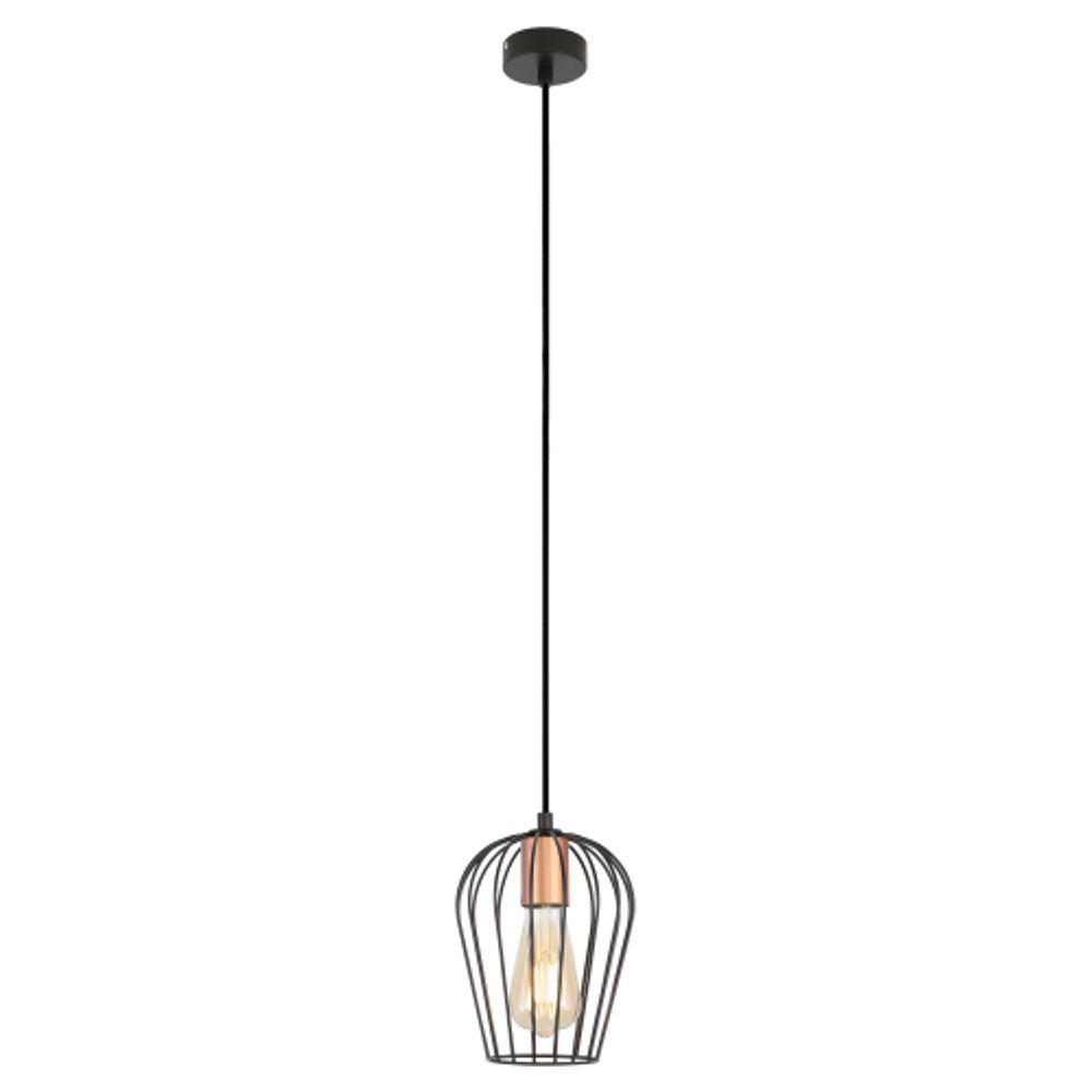Светильник подвесной (подвес) Rivoli Atena 5063-201 1 х E27 40 Вт лофт - кантри | Rivoli