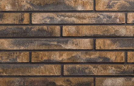 Облицовочная плитка Wandermode Armschwung Bronze-Schwarz AP070L, 440х52 мм