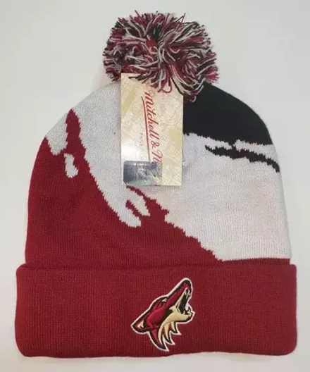 Шапка M&N COY вишневый/белый/черный