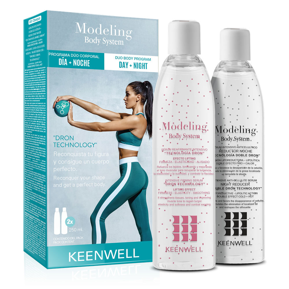 KEENWELL Modeling Body System Intensive Firming Serum+Anti-Cellulite Serum – Night Reducer