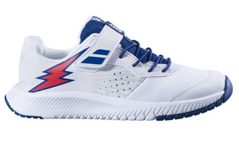 детские Кроссовки теннисные Babolat Pulsion All Court Kid - белый