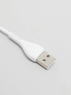Кабель USB - микро USB HOCO X37 Cool power, 1м, 2.1A, белый