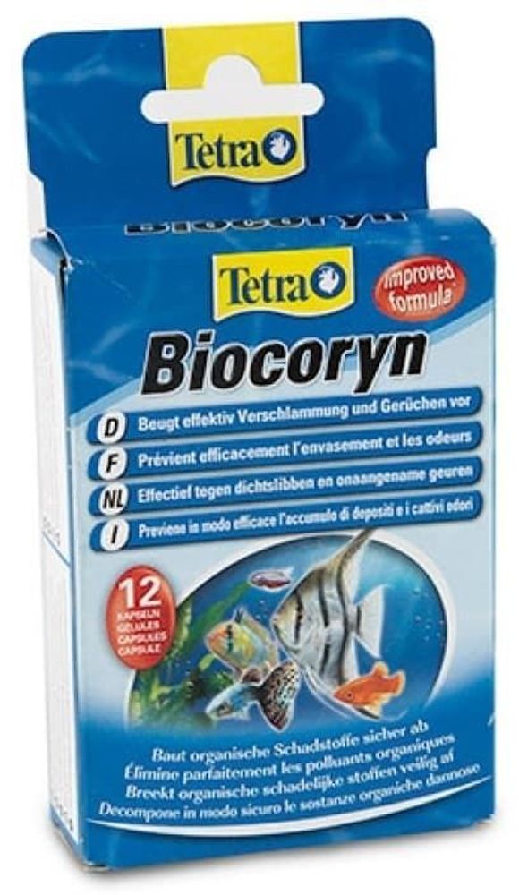 (96)  Tetra Aqua BIOCORYN кондиционер для разложения органики (цена за 1капсулу)