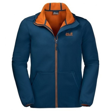 JACK WOLFSKIN куртка софтшел (виндстоппер) ESSENTIAL PEAK JKT MEN 11340 poseidon blue