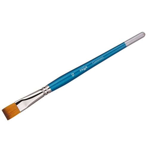 Кисть синтетика Гамма, плоская №12 280618.08.012