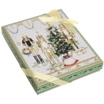 Набор десертных вилок 4шт «Щелкунчик» в подарочной коробке