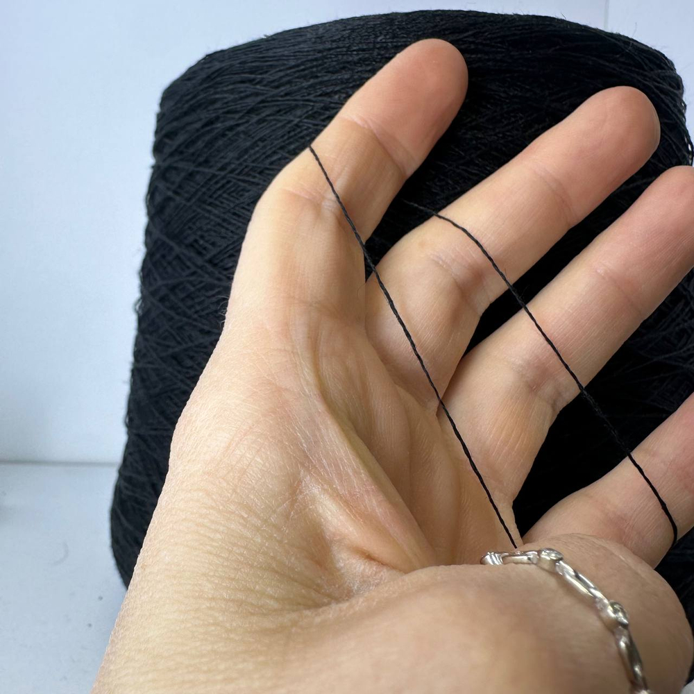 CANAPA - Luxury Selection by Ri.Go; 100% конопля; 900м/100гр; col.601, цвет: черный; S301