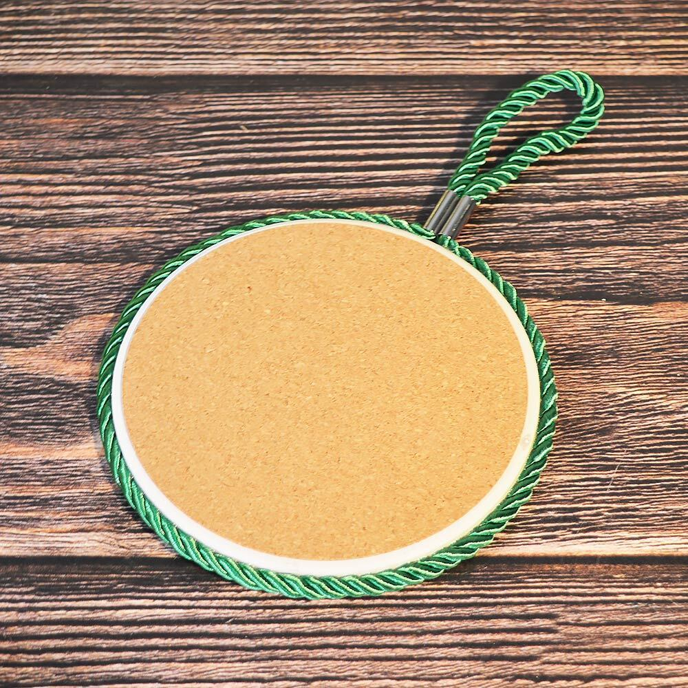 Подставка под горячее керамика-пробка 12см Символ года 2026 №20