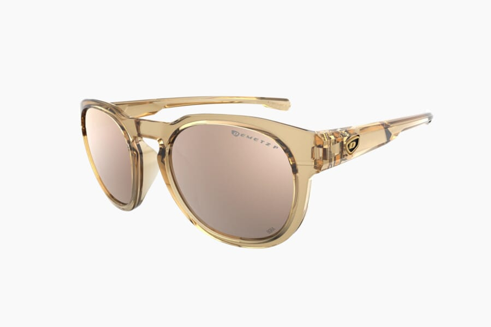 Спортивные очки Demetz Increase / Crystal Yellow Brown Polarized Mirror Silver Cat.3