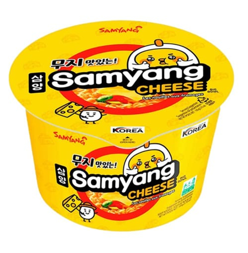 Лапша б/п Samyang Рамен с сыром стакан 105 г