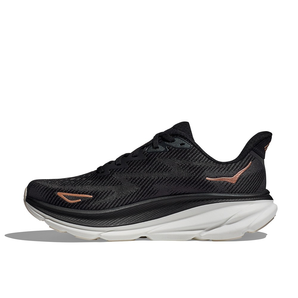 Кроссовки женские HOKA W CLIFTON 9 Black / Rose Gold