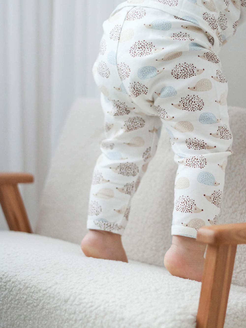 Штанишки Mjölk Ёжики на экрю