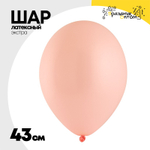 Шар латексный Экстра Пастель 43 см (Розовый)