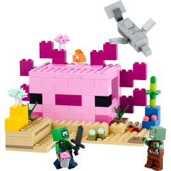 LEGO Minecraft — Дом Аксолотля 21247 / артикул   21247  / GTIN 5702017415826