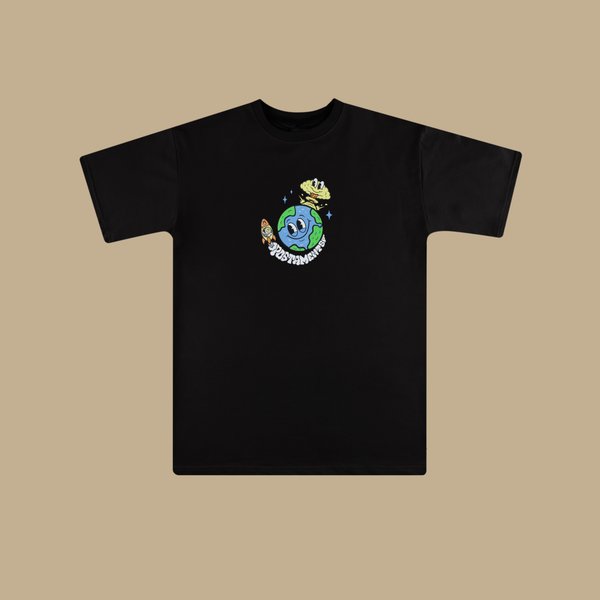 Футболка Postaments Planet (black) артикул: - купить в магазине Дайс