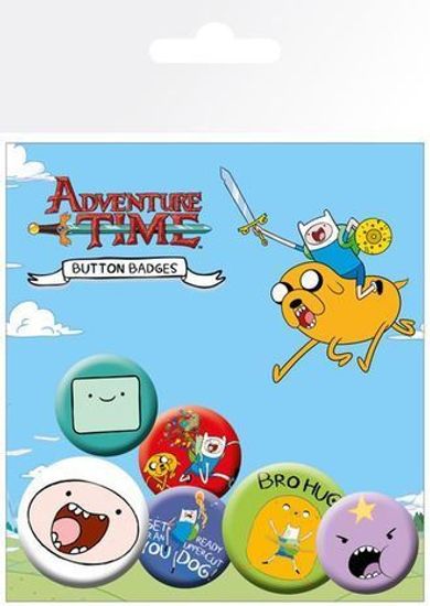 Лицензионные набор значков Время приключений