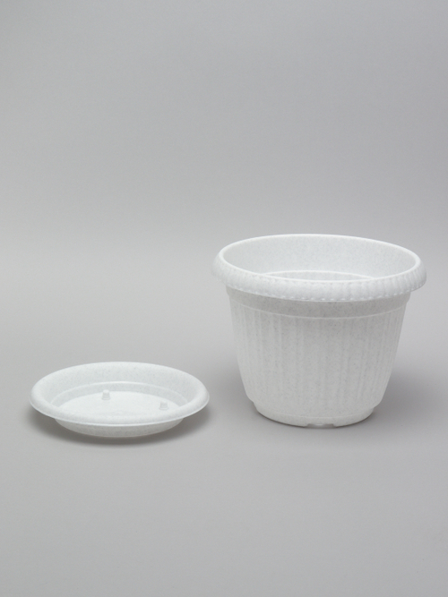 ГОРШОК Д/ЦВЕТОВ BASIL D160ММ 1,3Л МРАМОРНЫЙ