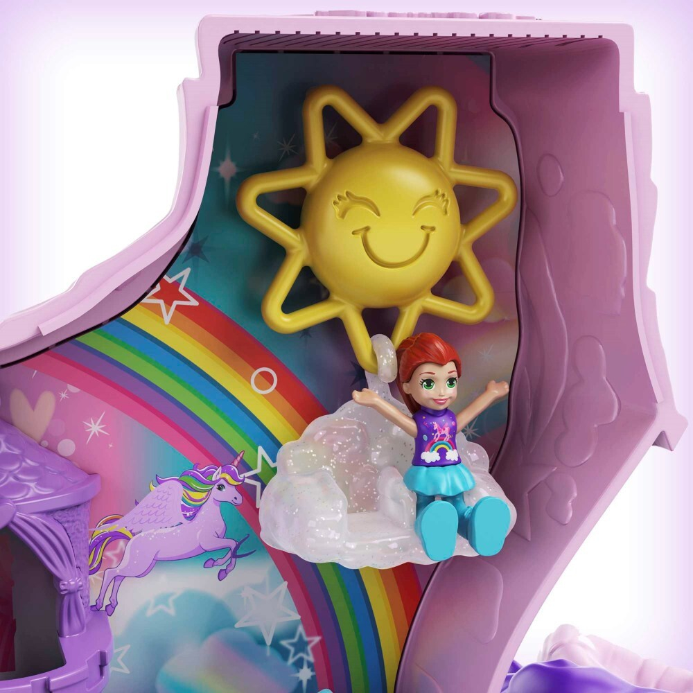 Polly Pocket - Единорог Компактный набор с 2 куклами + аксессуары GVL88 / артикул   GVL88  / GTIN 887961929744