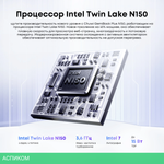 Ноутбук Chuwi GemiBook Xpro N-series N150 16Gb SSD512Gb Intel Graphics 14.1" IPS FHD (1920x1080) Windows 11 Home grey WiFi BT Cam 5000mAh