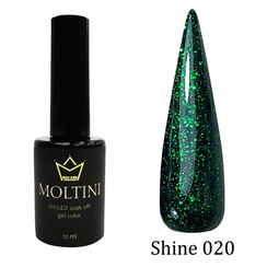 Гель-лак Moltini Shine 020, 12 ml