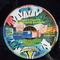 Винтажная виниловая пластинка LP Dire Straits Brothers In Arms (Germany 1985)