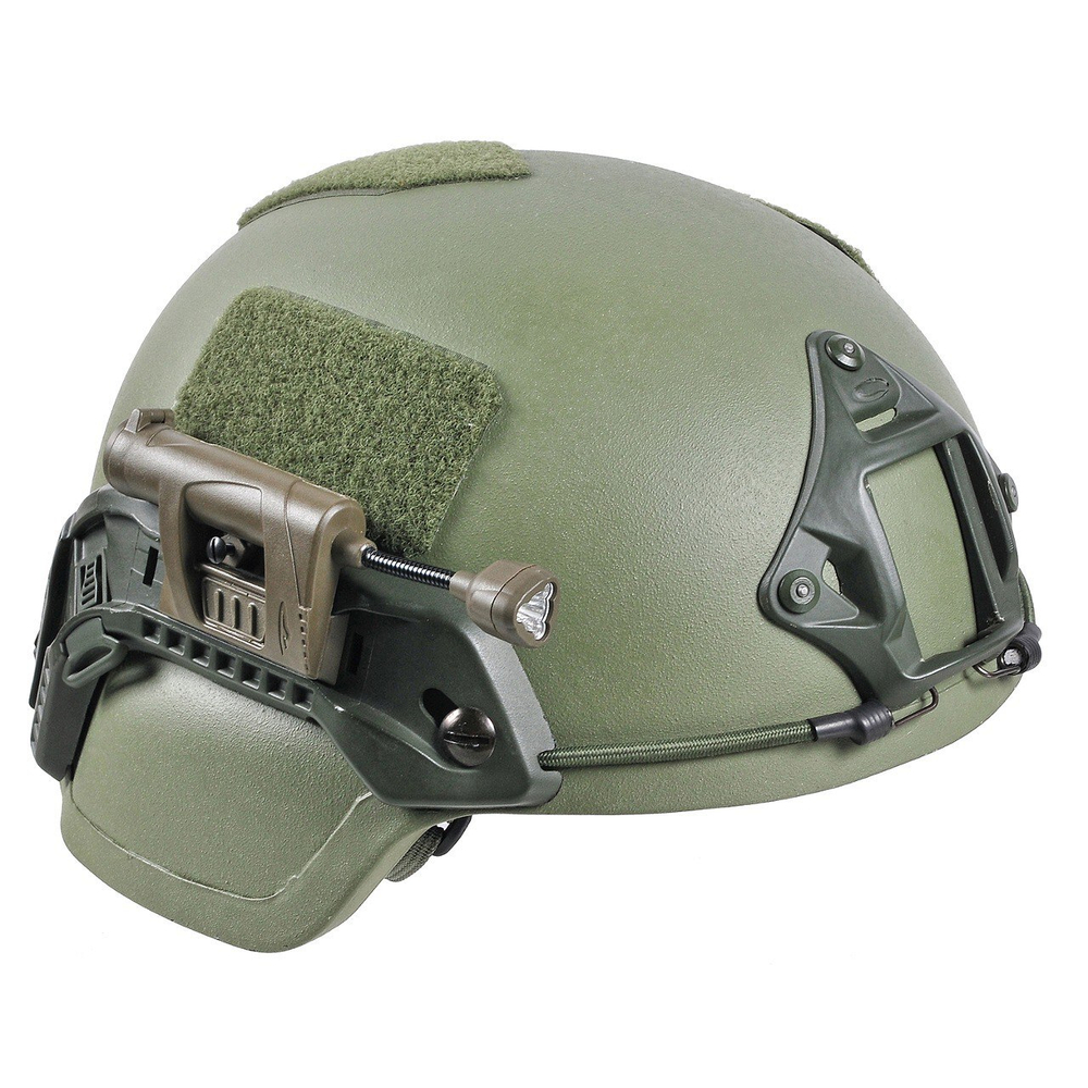 Тактический нашлемный фонарь / песок