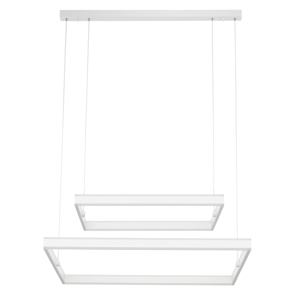 Citilux Дуэт CL719K210 LED Люстра подвесная с пультом Белая