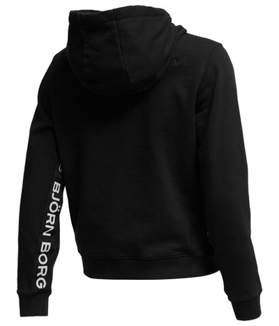Женская Кофта теннисная Björn Borg Hood Harmony W - black beauty
