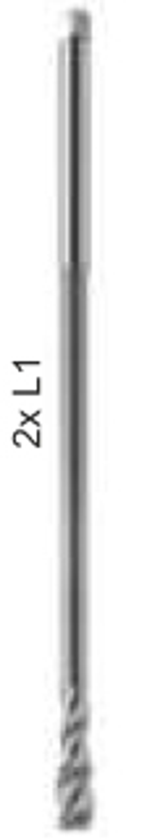 Метчик машинный удлиненный DIN-371-C EL M4 ISO2(6H) R40 HSSE 800 C2-511121-0040 без маркировки