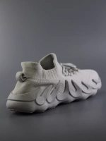 Кроссовки Изики детские - Yeezy boost- светло-серые