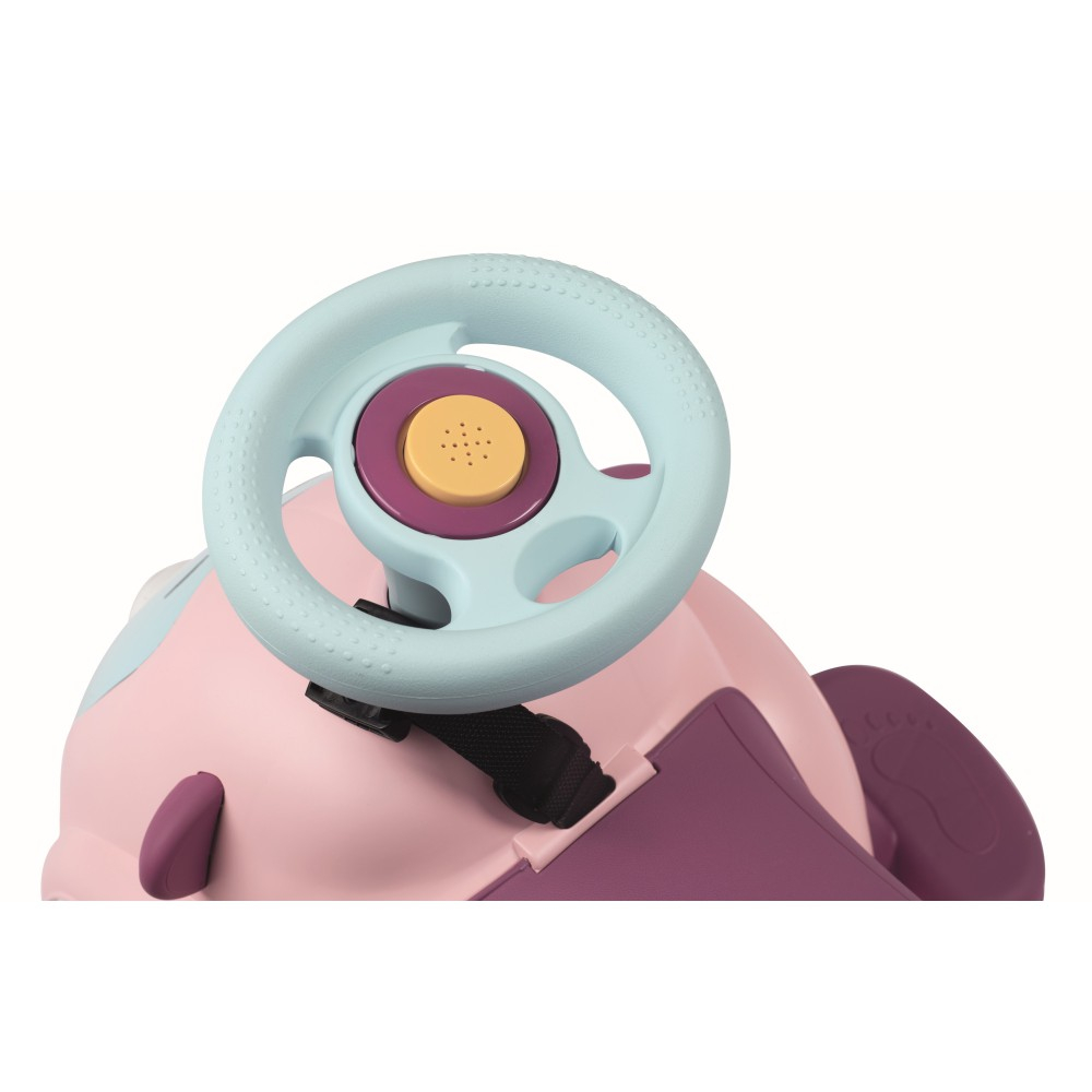 Каталка-ходунок Smoby Maestro 3 в 1 розовая развивающая для малышей от 6 месяцев арт. 720305 — фото 4