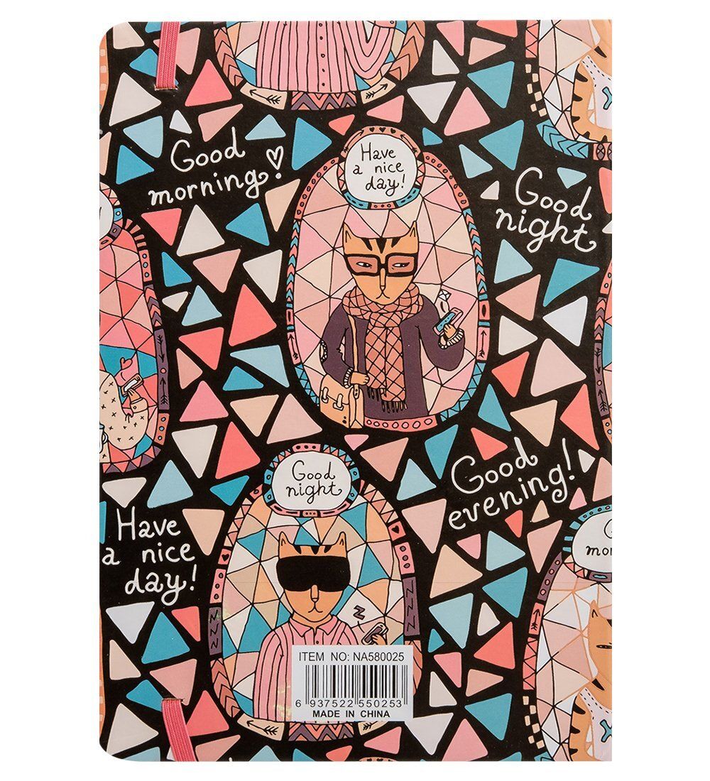 BM-21/1 Блокнот бол. «Богемные коты» (твердая обложка)