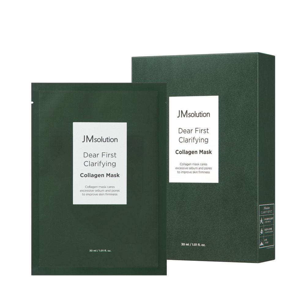 JMSolution Dear First Clarifying Collagen Mask увлажняющая маска с коллагеном
