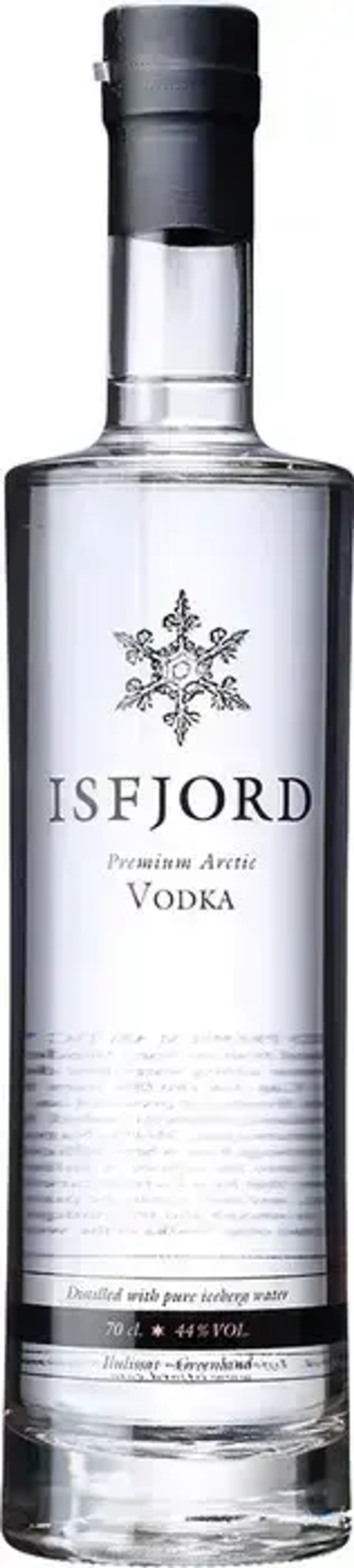 Водка Isfjord Premium Arctic Vodka, 0.7 л