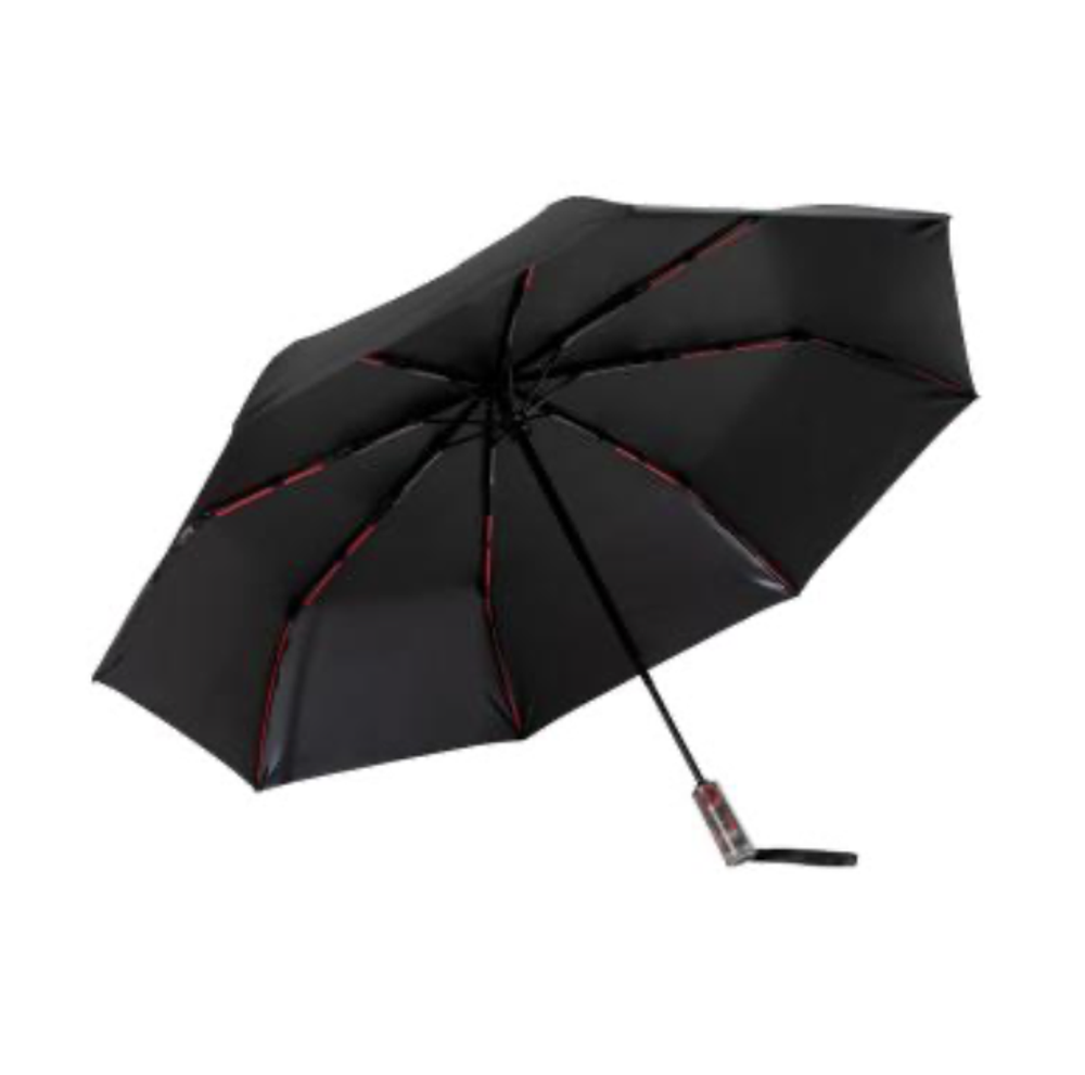 Зонт автоматический Konggu LED, черный