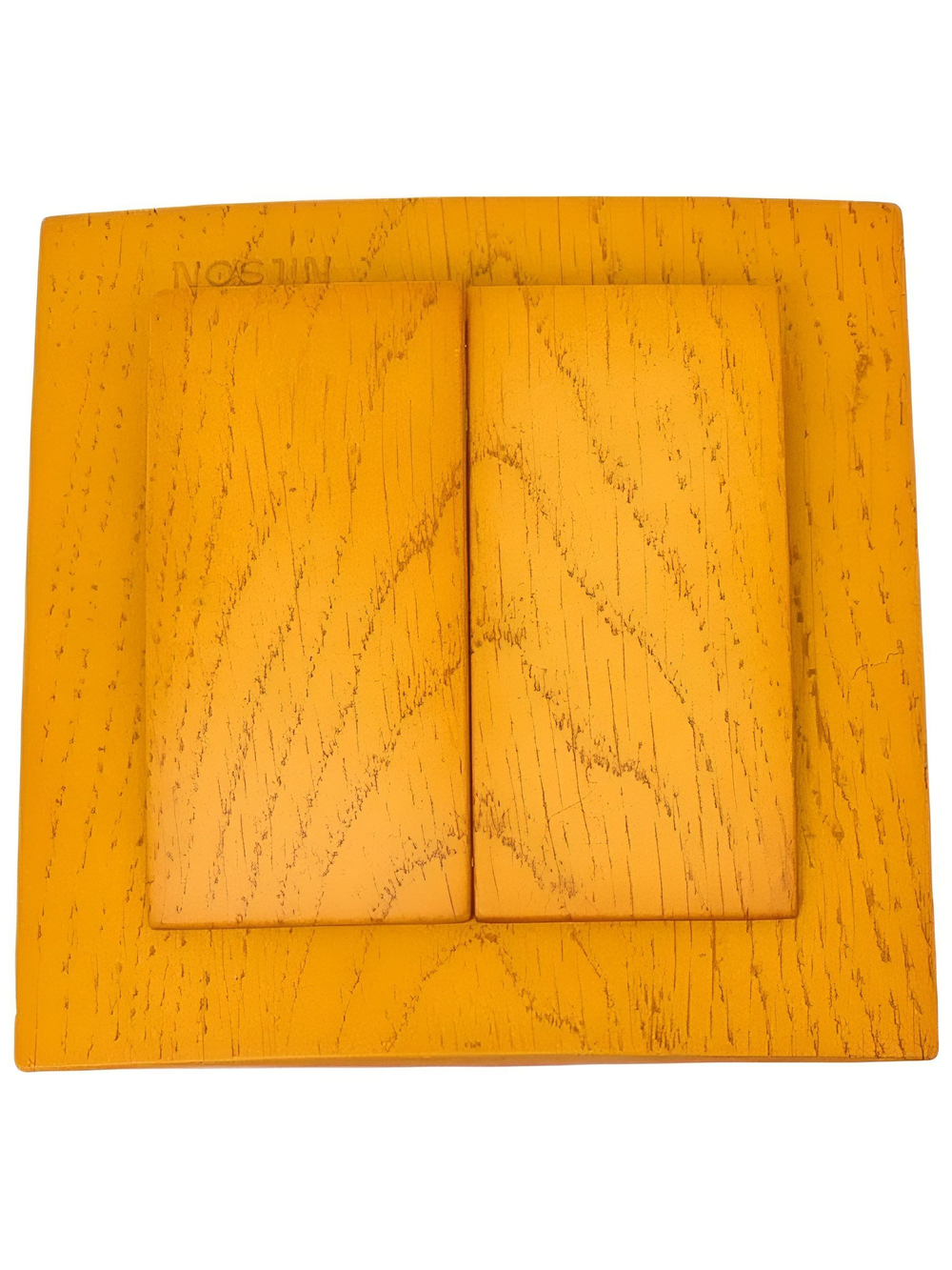 Выключатель 3-кл Nilson Touran Орех