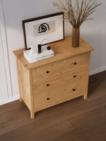 IKEA Комод HEMNES 2 ящика, 54*66*38, белый, КЫМОР (ХЕМНЕС ИКЕА)