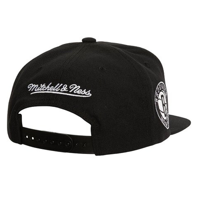 Баскетбольная кепка Mitchell&Ness NBA Evergreen Snapback Brooklyn Nets Cap Black