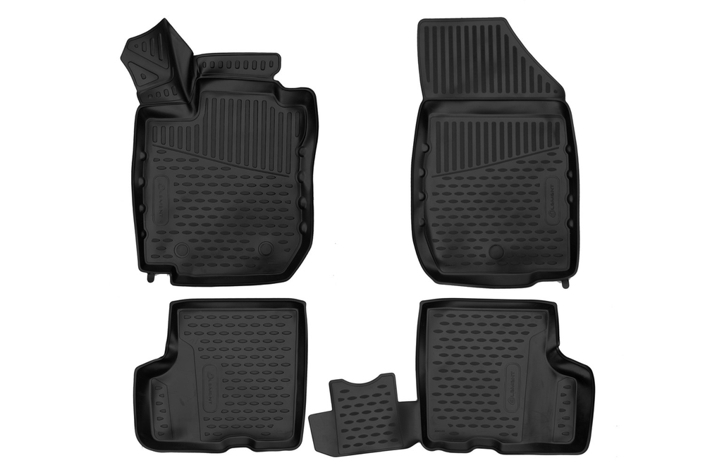 Коврики 3D в салон для LADA (ВАЗ) Largus 2021-, 5 мест, 4шт. (полиуретан)  AFM3DA0N121210K