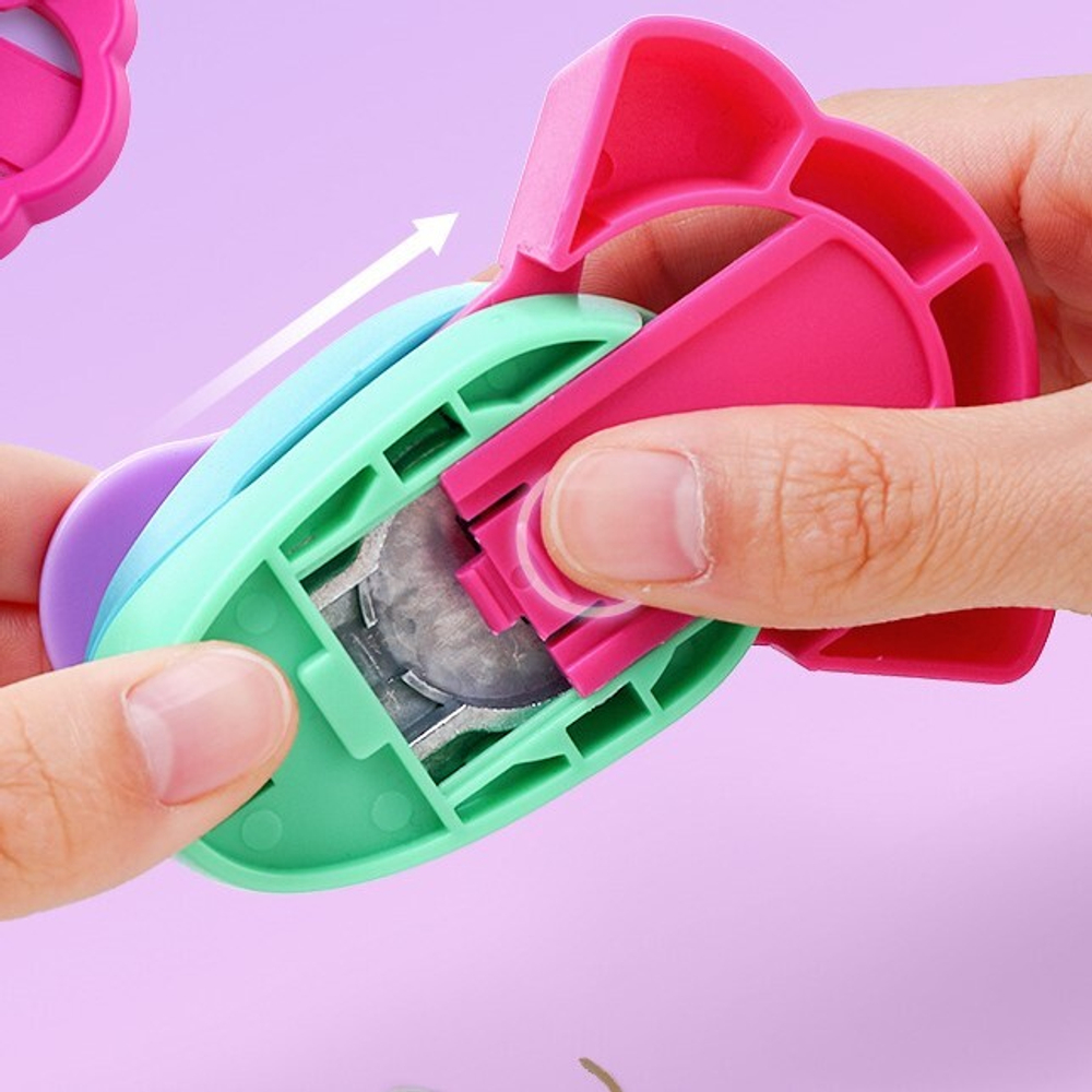 Дырокол угла, вырубка под фото "линии"