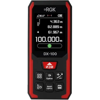 Лазерный дальномер DX-100 RGK 723382