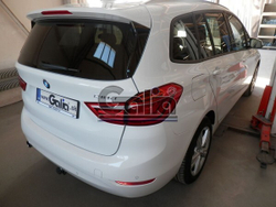 Фаркоп оцинкованный Galia B023A для BMW X1 F48 07/2015-, BMW 2-Series Active Tourer F45 09/2014-, BMW 2-Series Gran Tourer F46 05/2015-(паспорт и сертификат в комплекте)(без электрики)