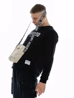 Сумка Мессенджер Unaffected Стропа Бежевая