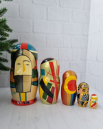 Матрешка 5м 18см Кандинский-Малевич